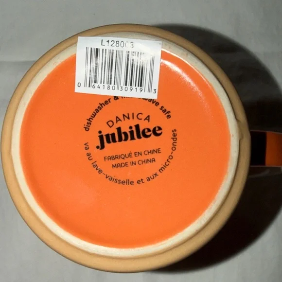 Be a Good Human Orange and White Mug - Picture 2 of 4